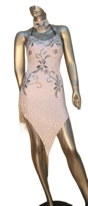 Load image into Gallery viewer, Latin Dance Competition Dress (LT014)
