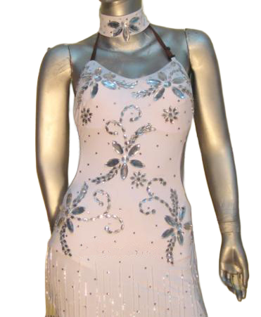 Load image into Gallery viewer, Latin Dance Competition Dress (LT014)
