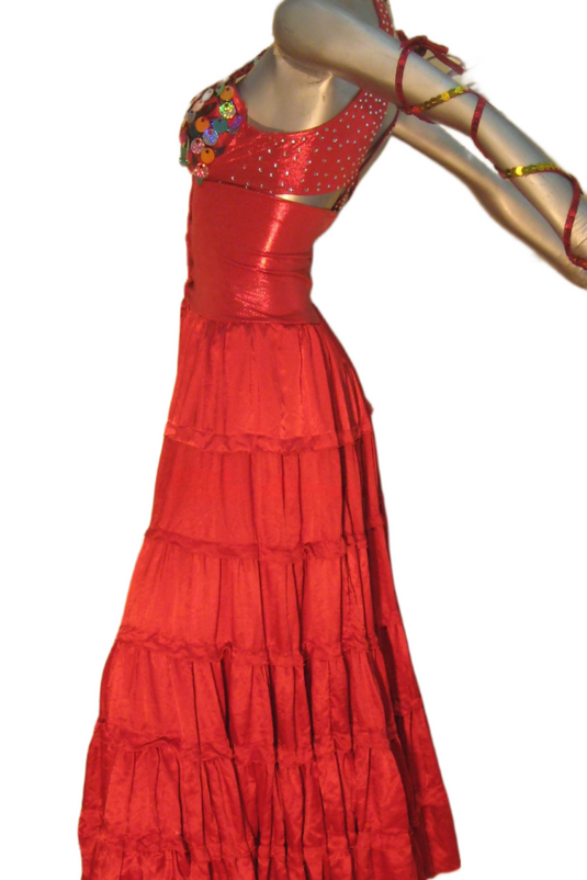 Latin Dance Competition Dress (LT0396)