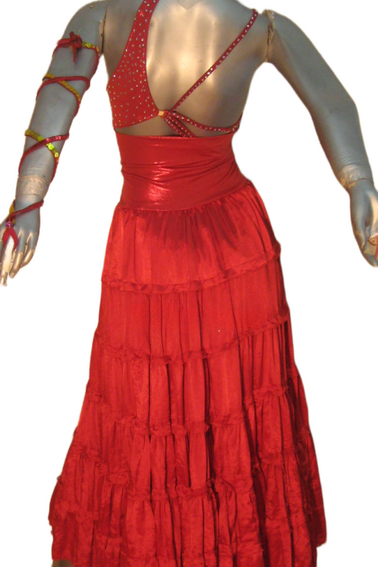 Latin Dance Competition Dress (LT0396)