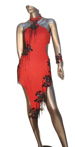 Latin Dance Competition Dress (LT0124)