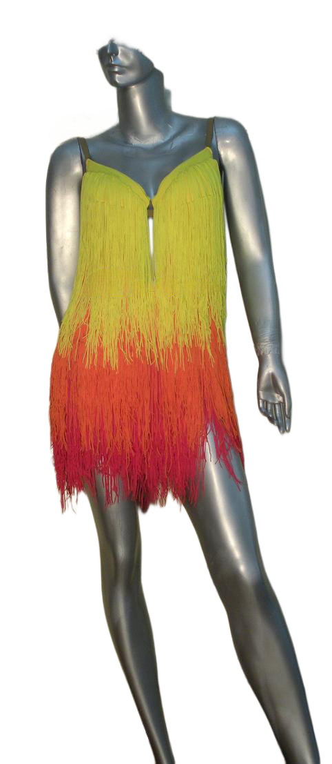 Load image into Gallery viewer, Latin Dance Competition Dress (LT0140)
