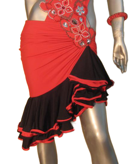 Load image into Gallery viewer, Latin Dance Competition Dress (LT0232)
