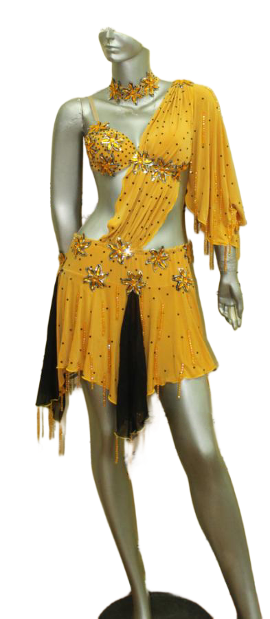 Load image into Gallery viewer, Latin Dance Competition Dress (LT004)
