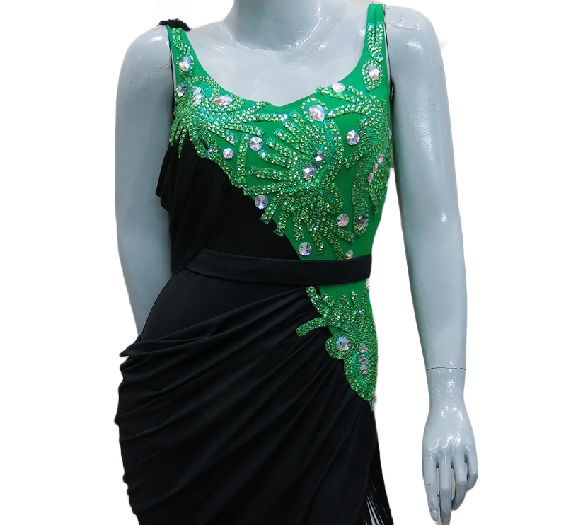 Load image into Gallery viewer, Latin Dance Competition Dress (LT01074A)
