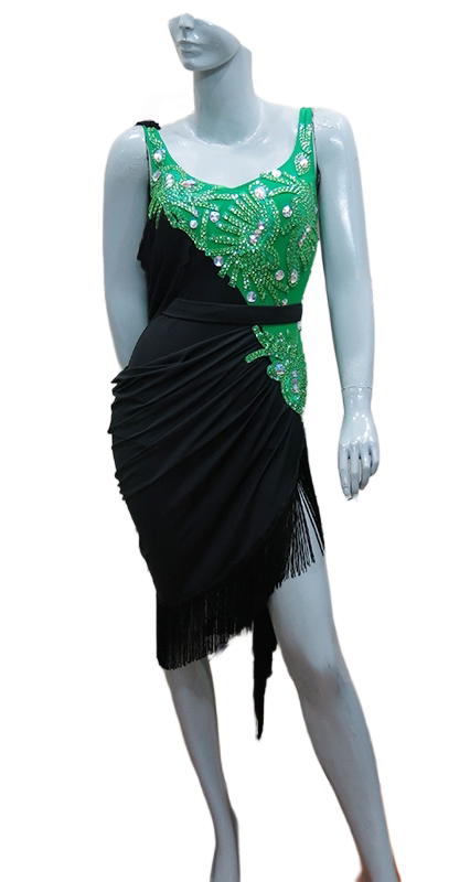 Load image into Gallery viewer, Latin Dance Competition Dress (LT01074A)
