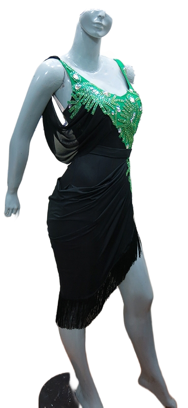 Load image into Gallery viewer, Latin Dance Competition Dress (LT01074A)
