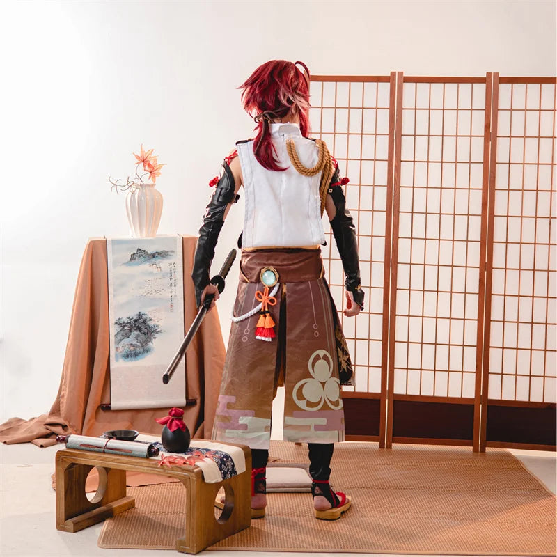 Load image into Gallery viewer, Genshin Impact Shikanoin Heizou Cosplay Costume
