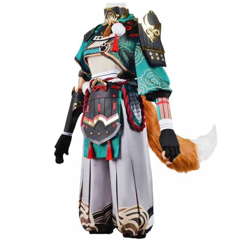 Load image into Gallery viewer, Genshin Impact Gorou Cosplay Costume
