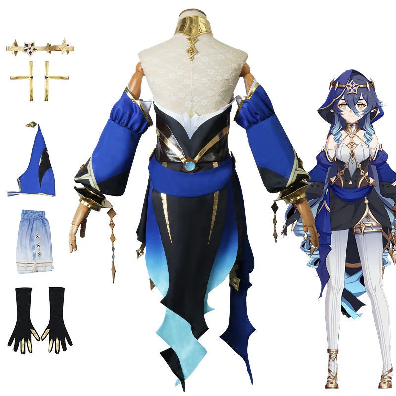 Load image into Gallery viewer, Genshin Impact Layla Cosplay Costume
