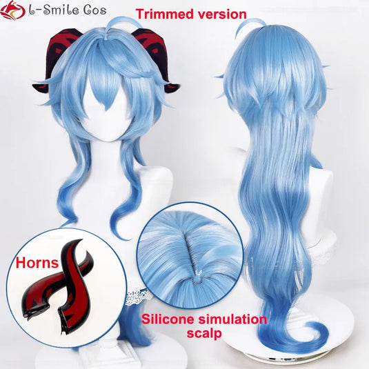 Genshin Impact Ganyu Cosplay Wig