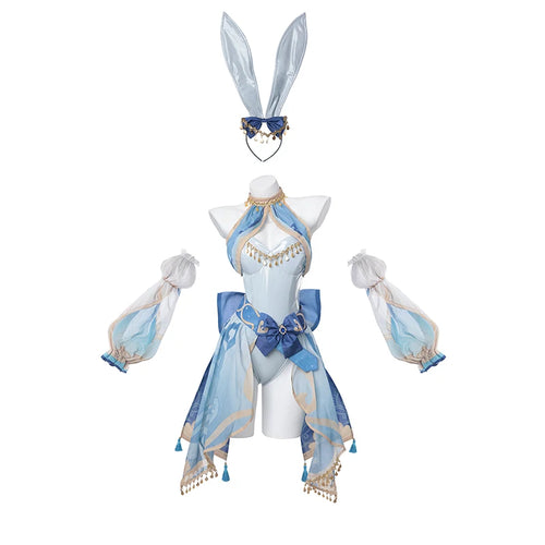 Genshin Impact Bunny Girl Nilou Cosplay Costume