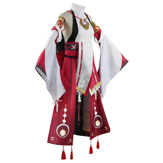 Genshin Impact Yae Miko Cosplay Costume