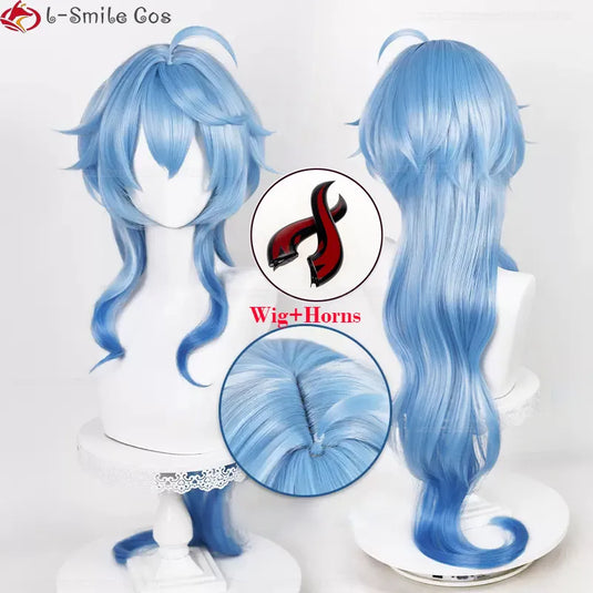 Genshin Impact Ganyu Cosplay Wig