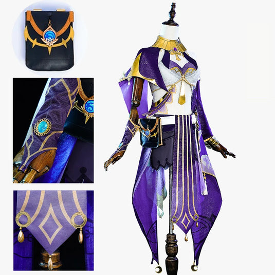 Genshin Impact Candace Cosplay Costume