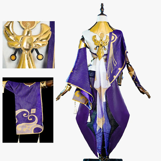 Genshin Impact Candace Cosplay Costume