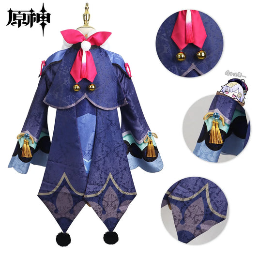 Genshin Impact Qiqi Cosplay Costume