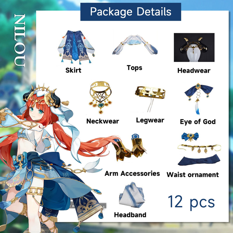 Load image into Gallery viewer, Genshin Impact Nilou Cosplay Costume
