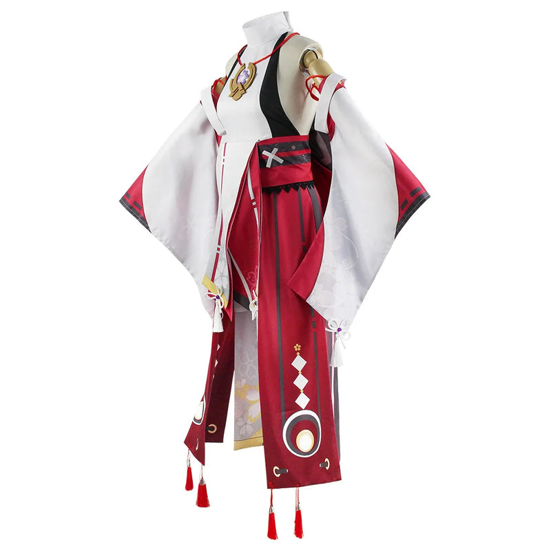 Load image into Gallery viewer, Genshin Impact Yae Miko Cosplay Costume
